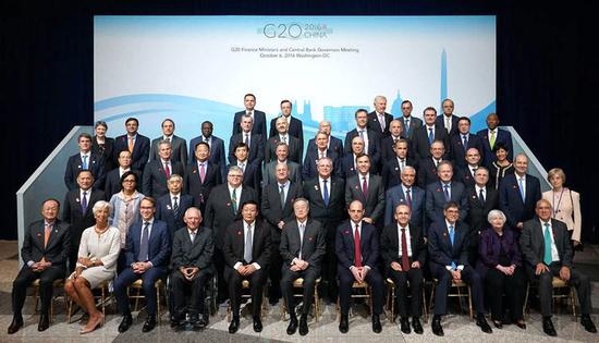 2016年第四次二十国团体财长跟央行行长集会在华盛顿举办 