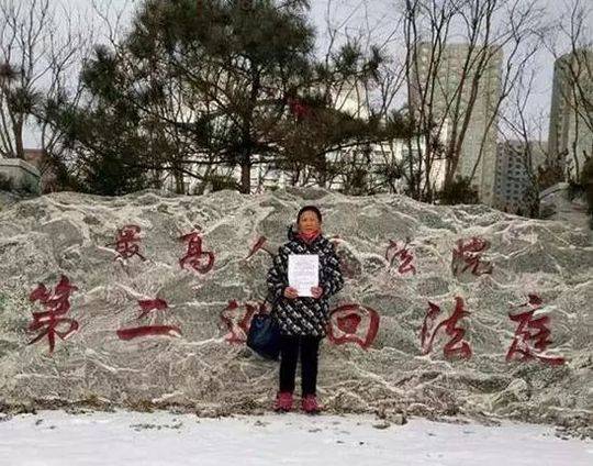 2018年1月，汤玉梅向最高院第二巡回法庭为丈夫刘长海递交申述书。